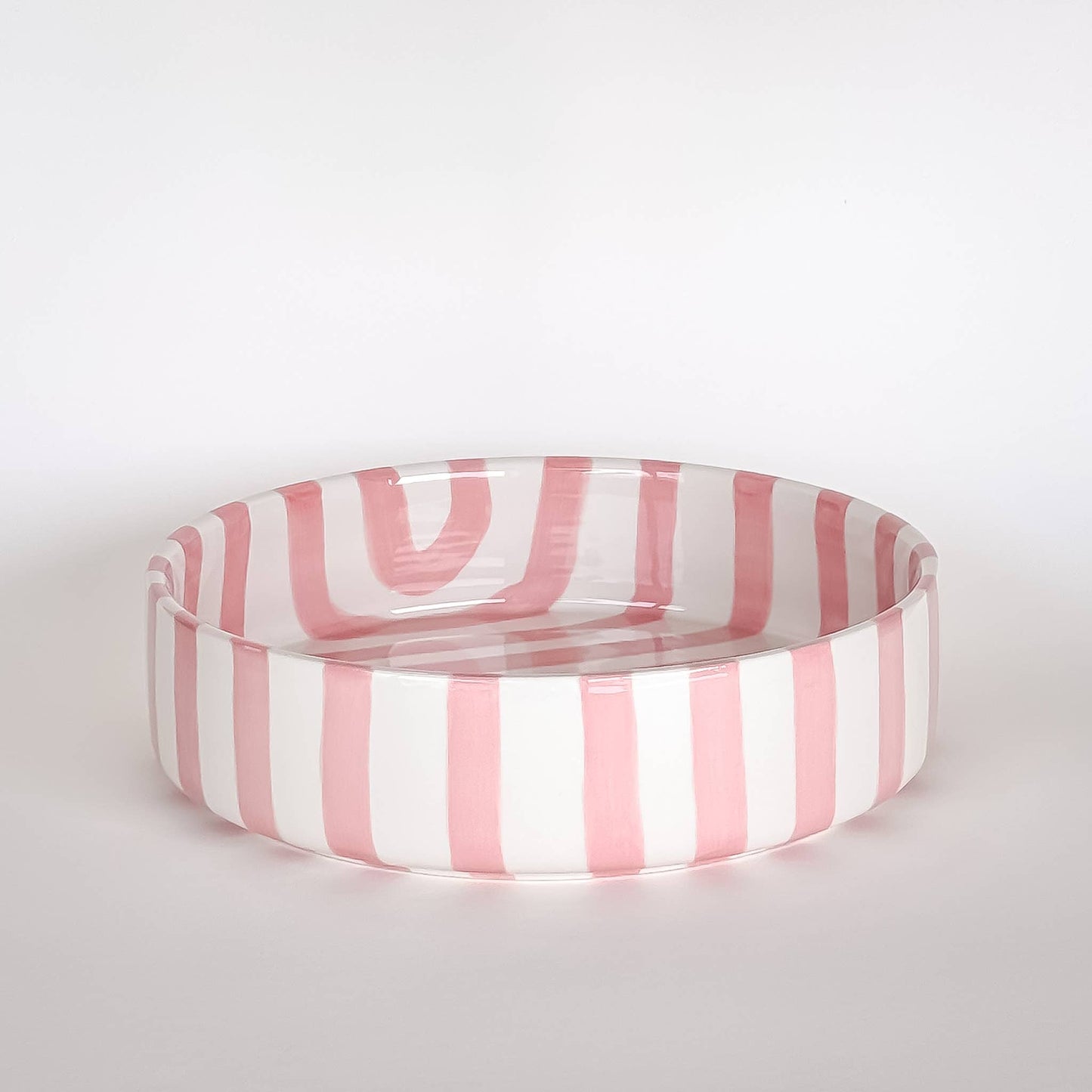 Magazin Minori - Schaal groot Stripes - incanto rose