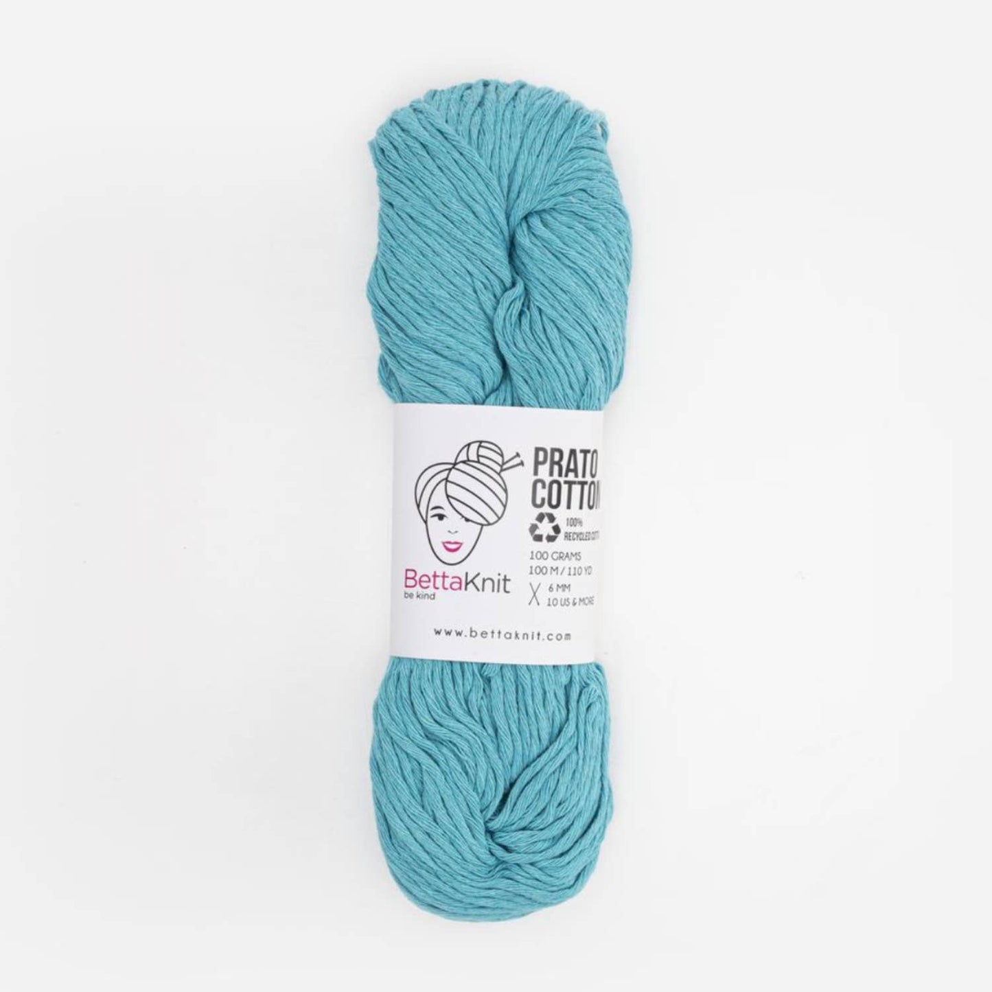 BettaKnit - Prato Cotton, katoengaren verkregen uit gerecycled afval: Perla