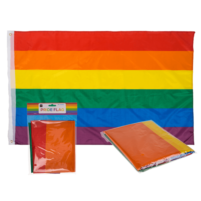 Out of the blue KG - Vlag Pride, 150 x 90 cm, in polybag