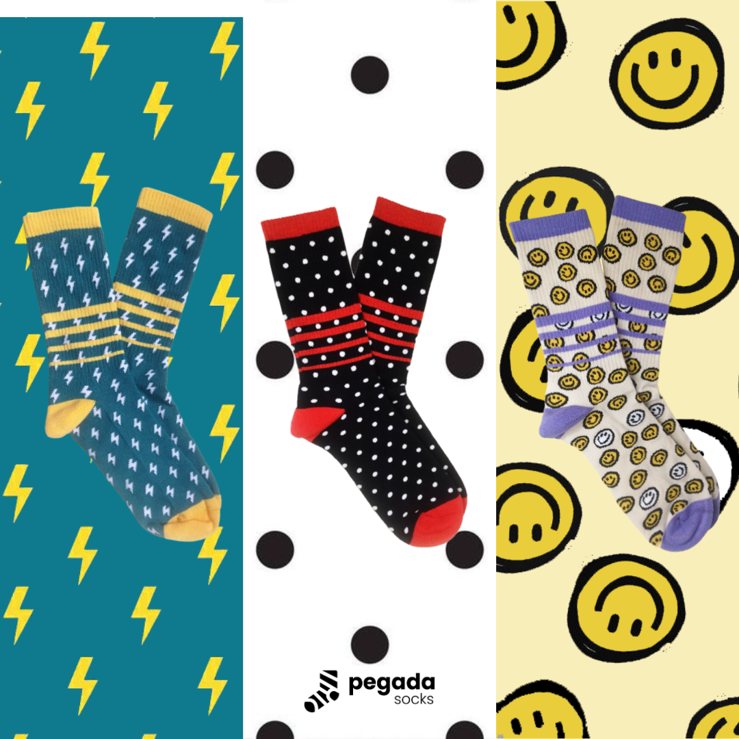 PEGADA SOCKS - PEGADA SOCKS sportieve, extra zachte sokken voor comfort en stijl