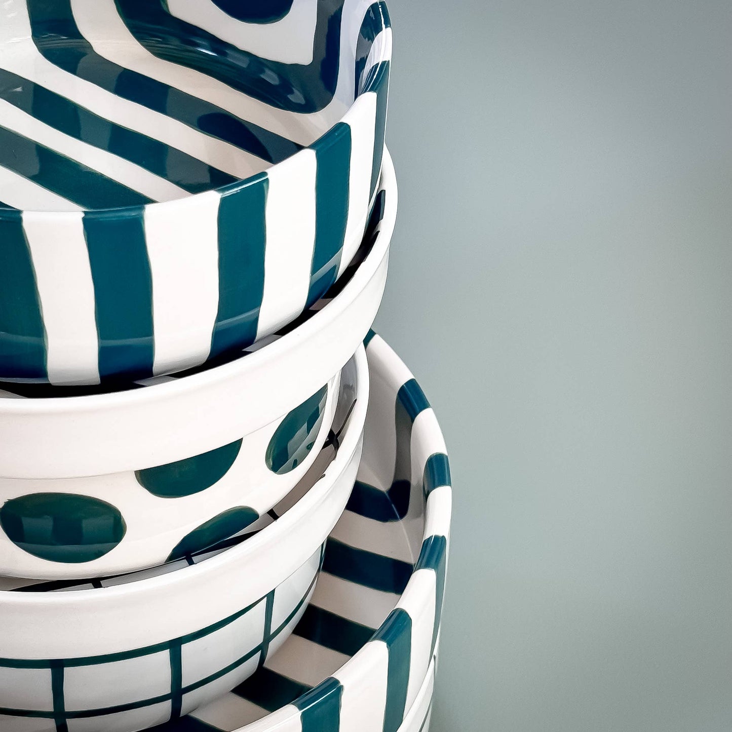 Magazin Minori - Schaal Dots - zacht groen