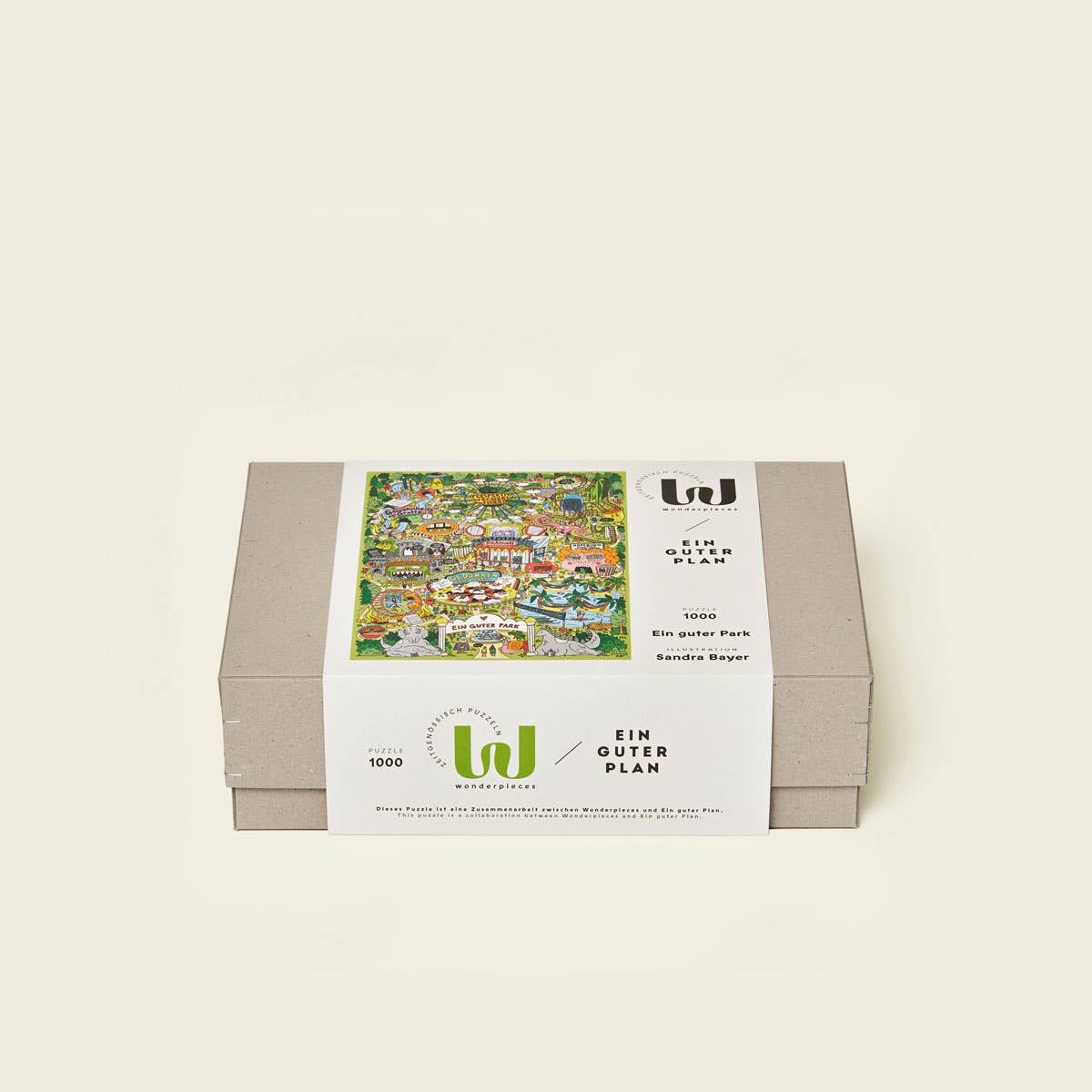 Wonderpieces - »Ein guter Park« puzzel | illustratie Sandra Bayer