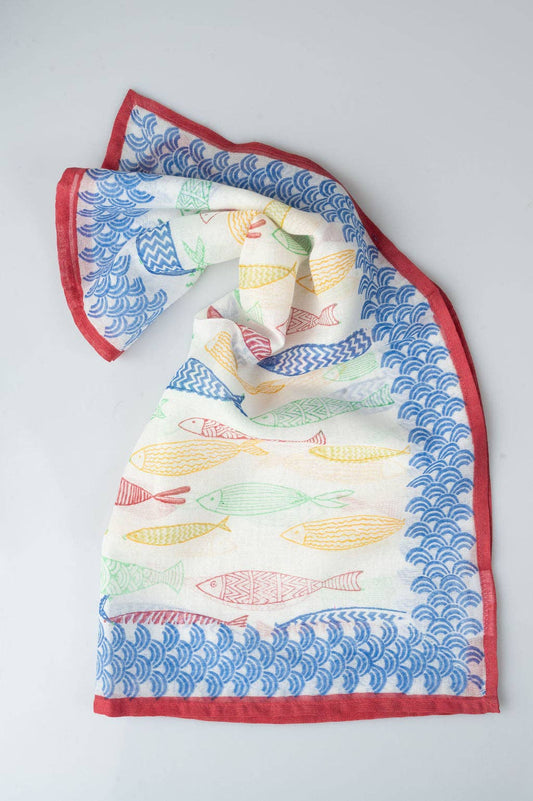 KORES ACCESSORIES - Kleur Vis Bandana