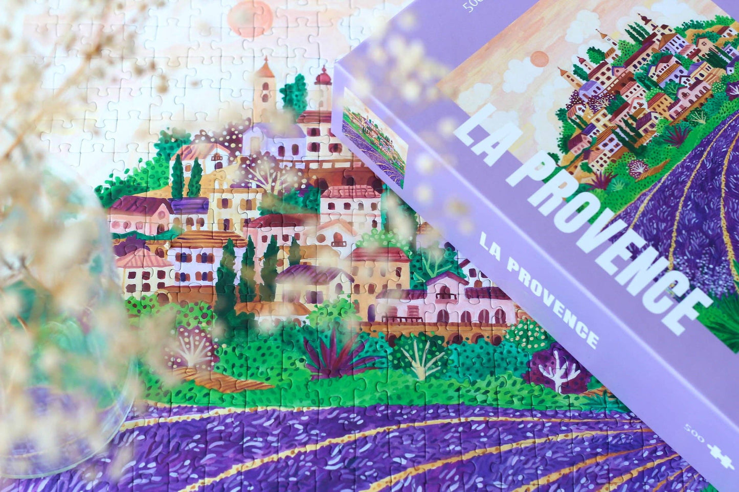 Piecely Puzzles - Puzzel La Provence, 500 stukjes