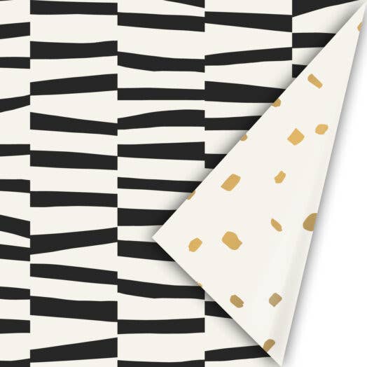 CollectivWarehouse - Bold Lines chique – Rollen cadeaupapier