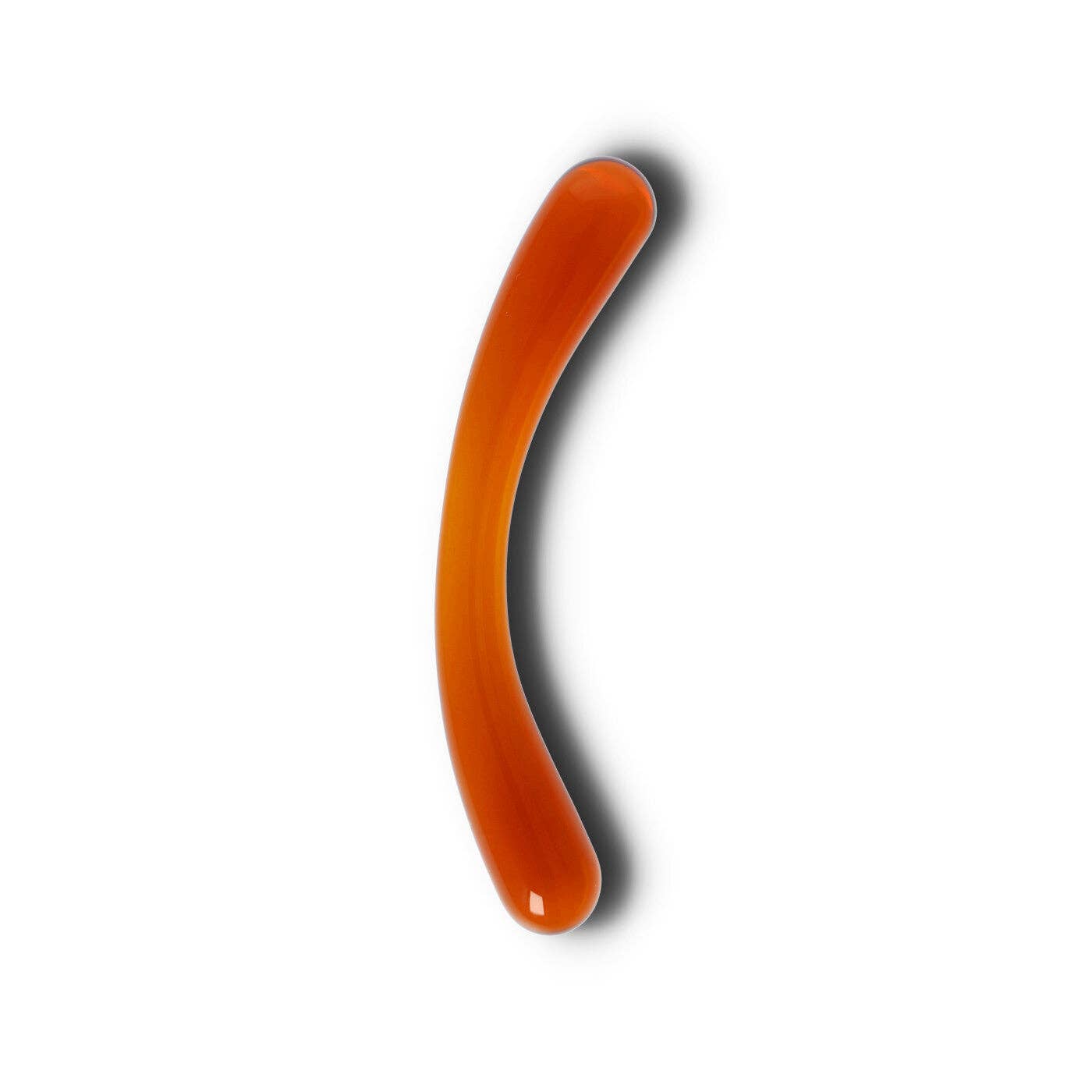 Peech - Amber - glazen dildo handgemaakt door Peech