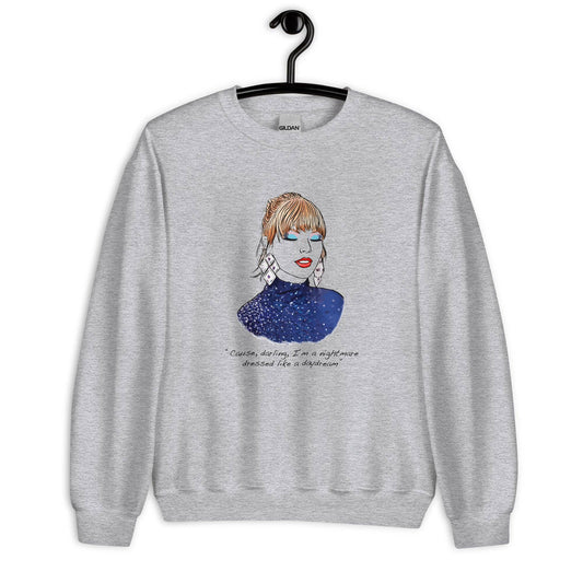 El loco del Pelo Rizo - Taylor sweatshirt: Sport grijs / M