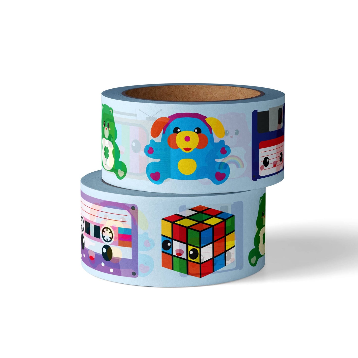 Studio Inktvis B.V. - Washi tape met 80’s popcultuur iconen - retro vintage tape