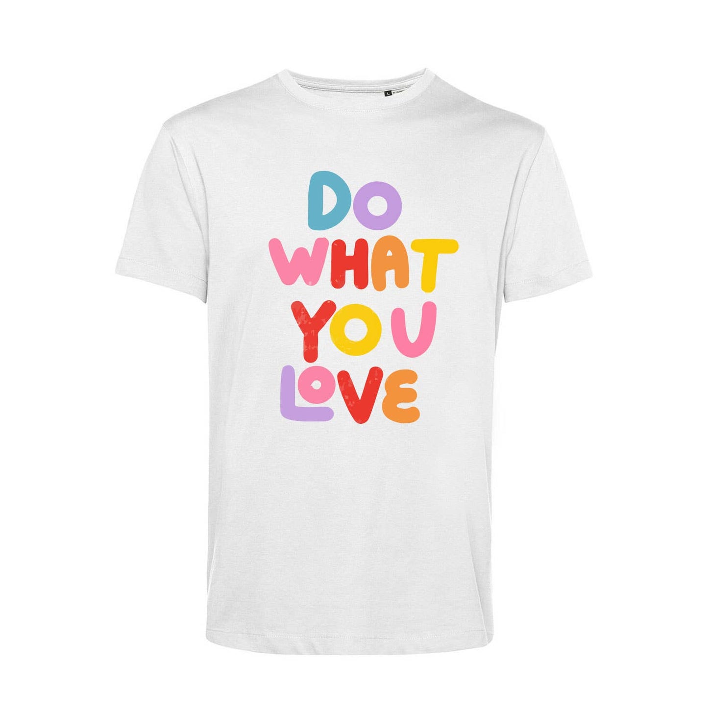 #MAISENZA - Bedrukte T-shirt Dames - Doe wat je leuk vindt: M