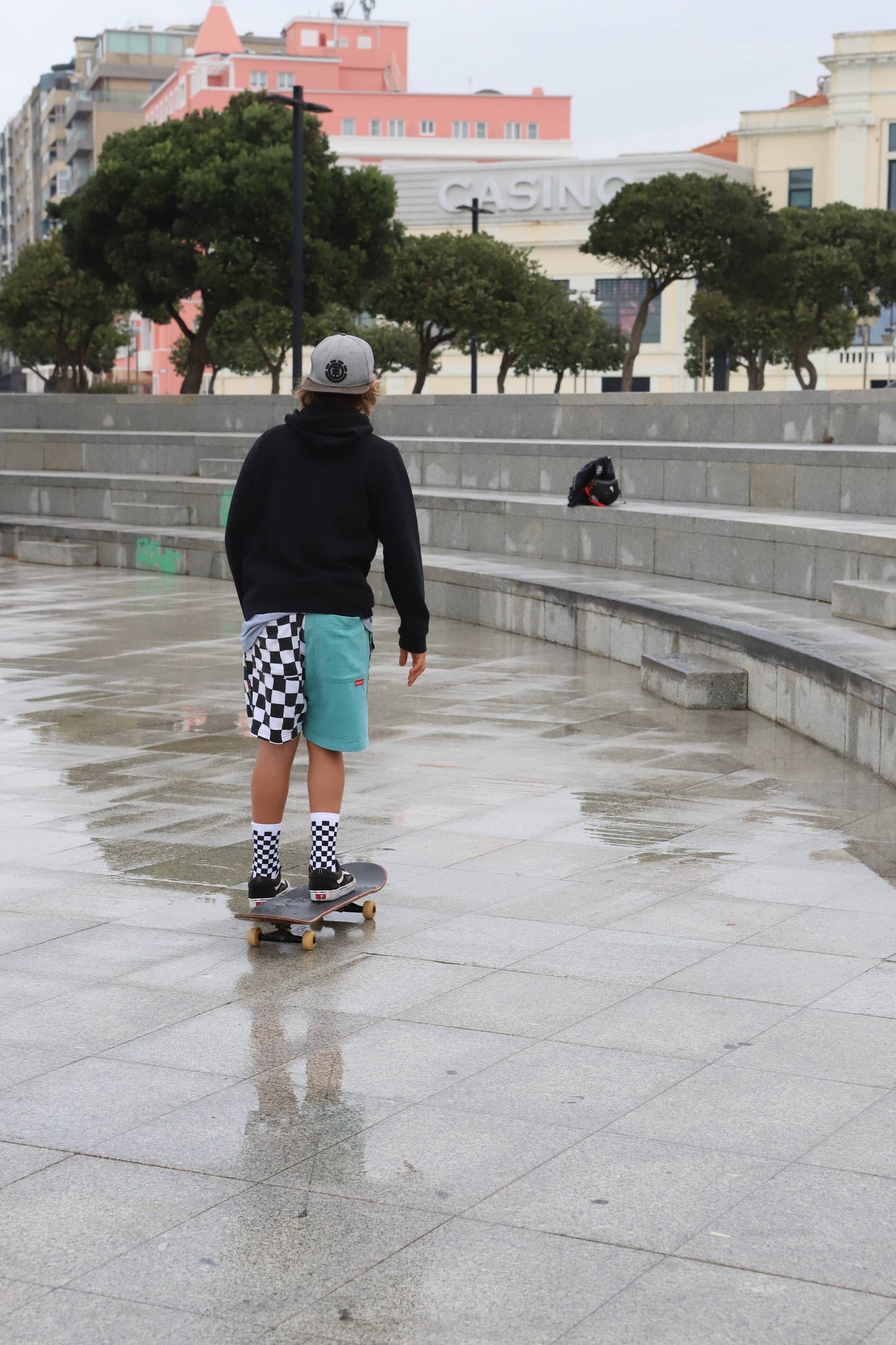 PEGADA SOCKS - Old school sokken met schaakbordpatroon