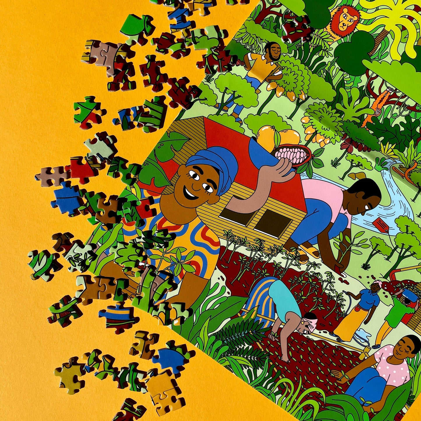 Das Puzzle Kollektiv - "FairForest" Donatiepuzzel