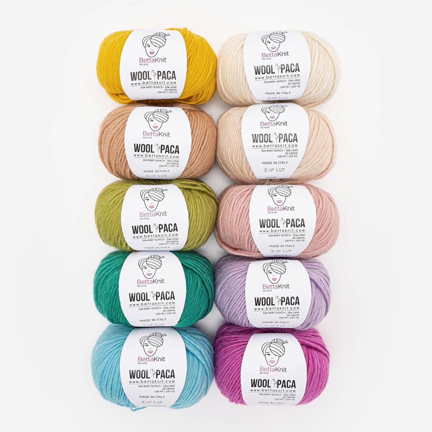 BettaKnit - Woolpaca, alpacawol: Passie Rood