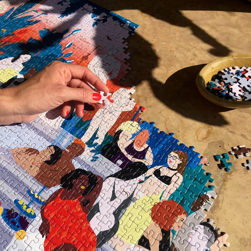 Wonderpieces - »Les Femmes de la Décadence« puzzel | Laura Breiling