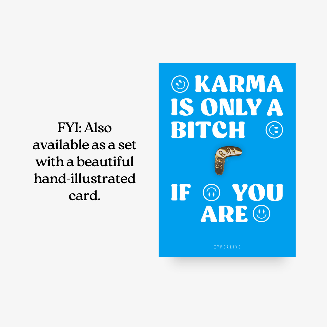 typealive - Pin (los, zonder kaart) / Karma