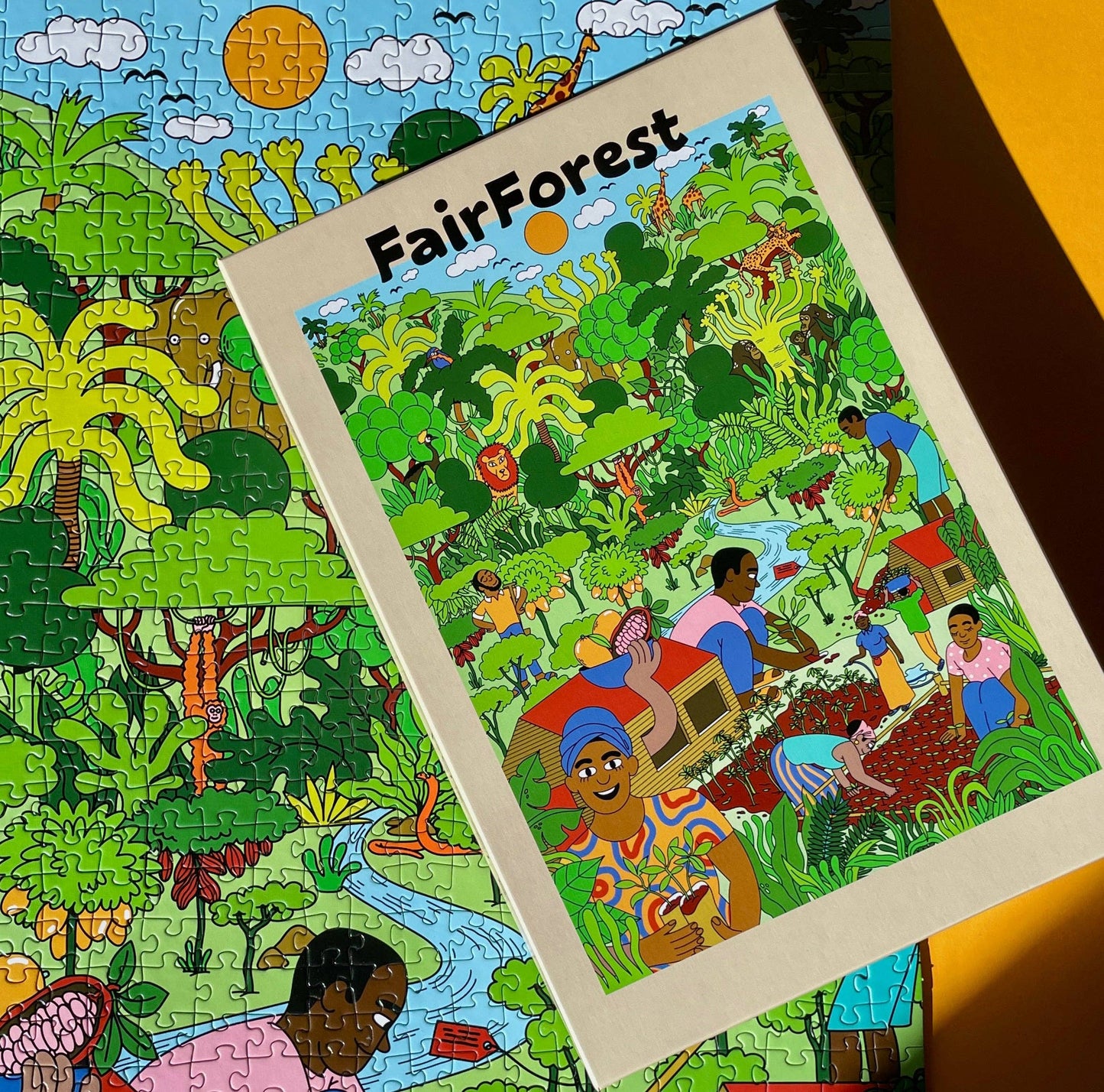 Das Puzzle Kollektiv - "FairForest" Donatiepuzzel