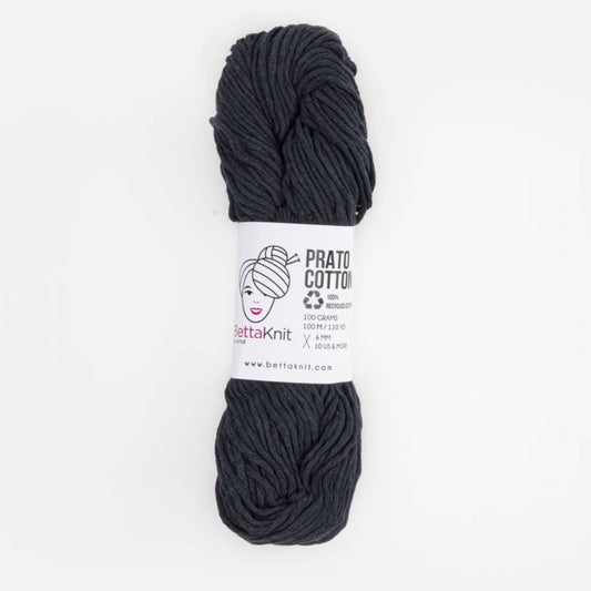 BettaKnit - Prato Cotton, katoengaren verkregen uit gerecycled afval: Blauw