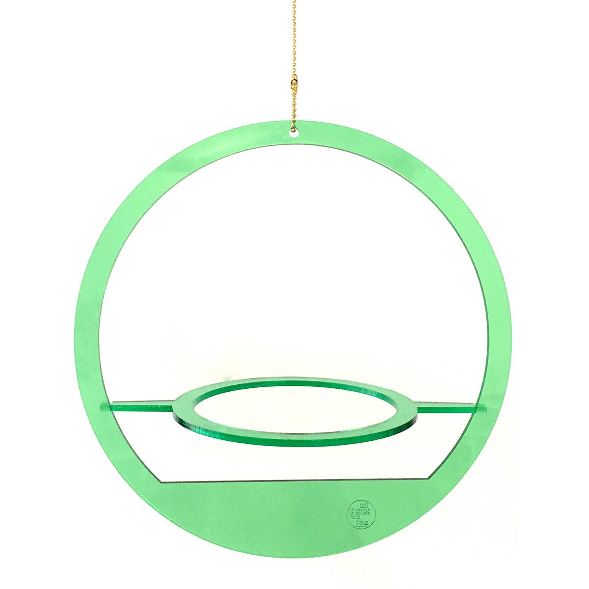 All Things We Like - Planthanger Plastic Rond Klein - 20cm