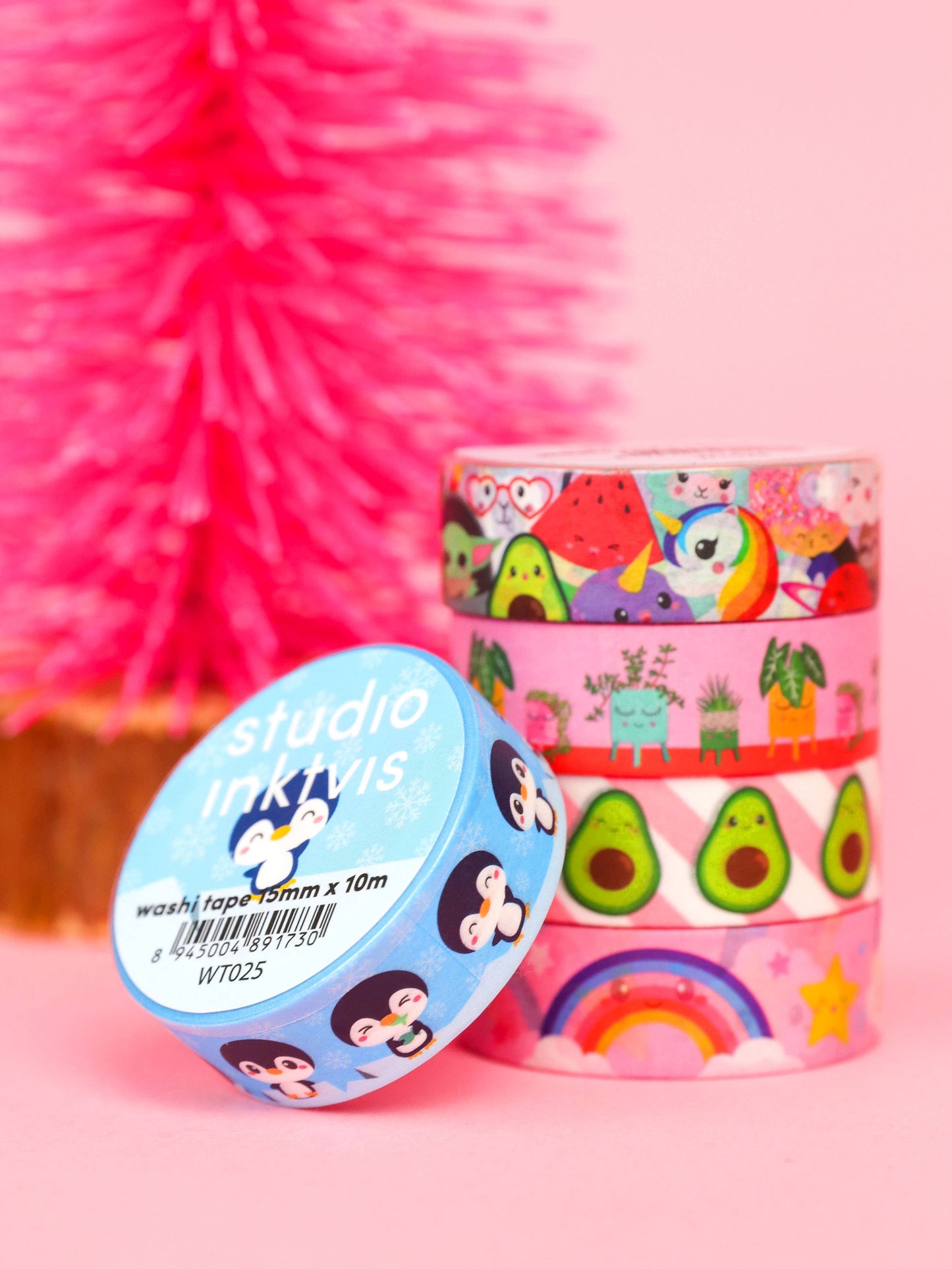 Studio Inktvis B.V. - Washi tape met wolk en regenboog