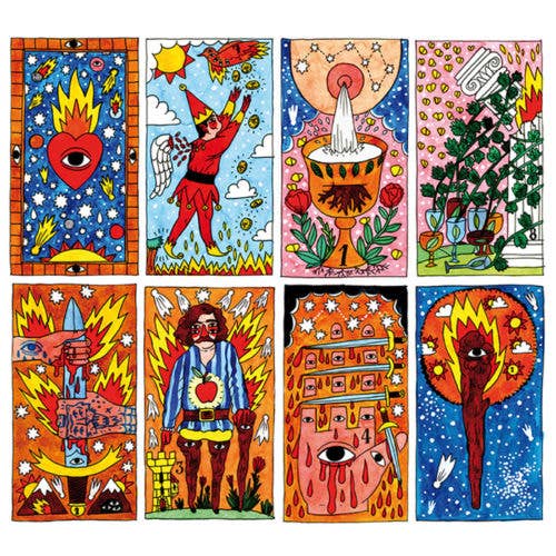 Cardshouse - Tarot del Fuego-kaartspel van Fournier
