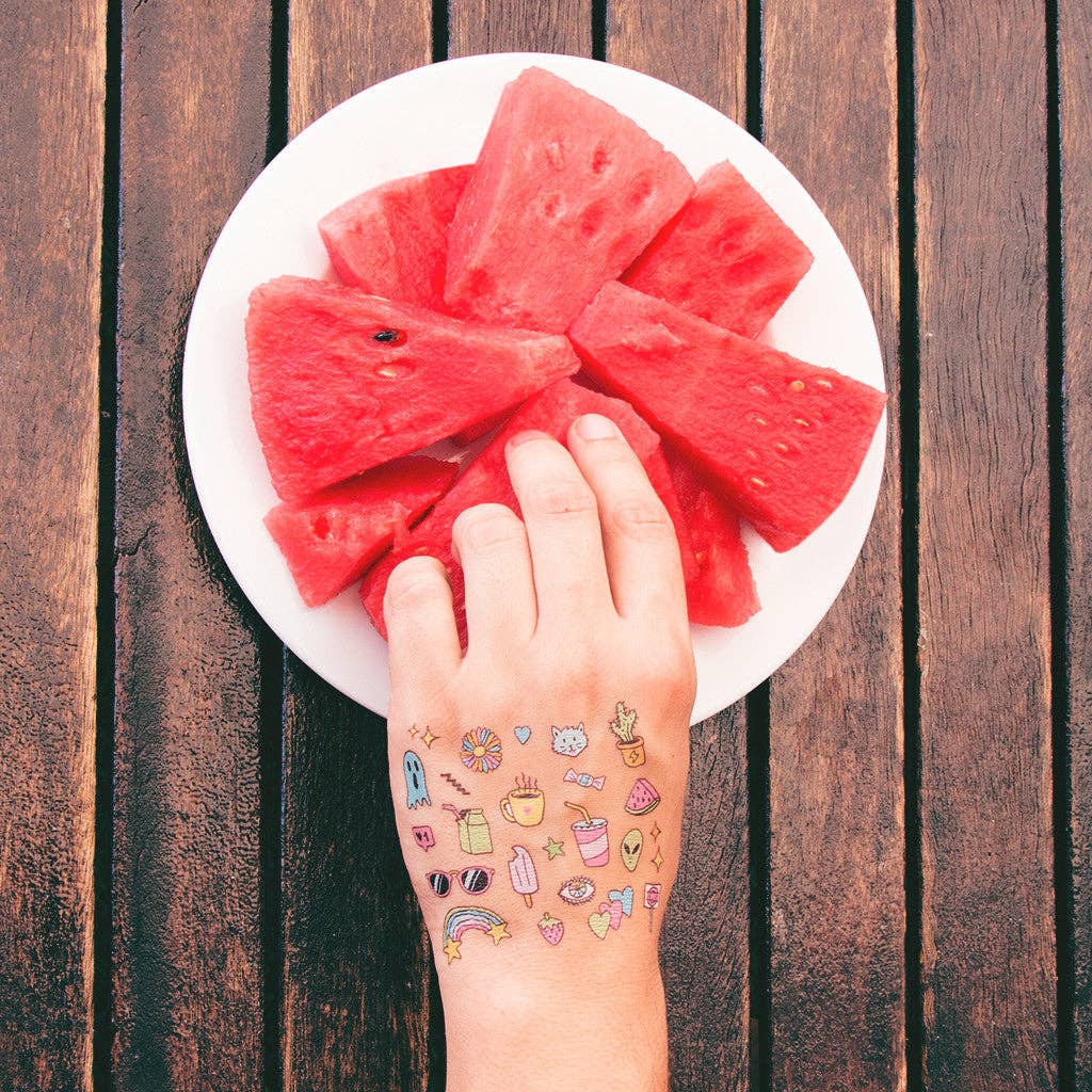 Tattoonie - MOTEL SUMMER Tattoo (verpakking van 2)
