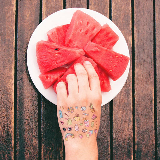 Tattoonie - MOTEL SUMMER Tattoo (verpakking van 2)