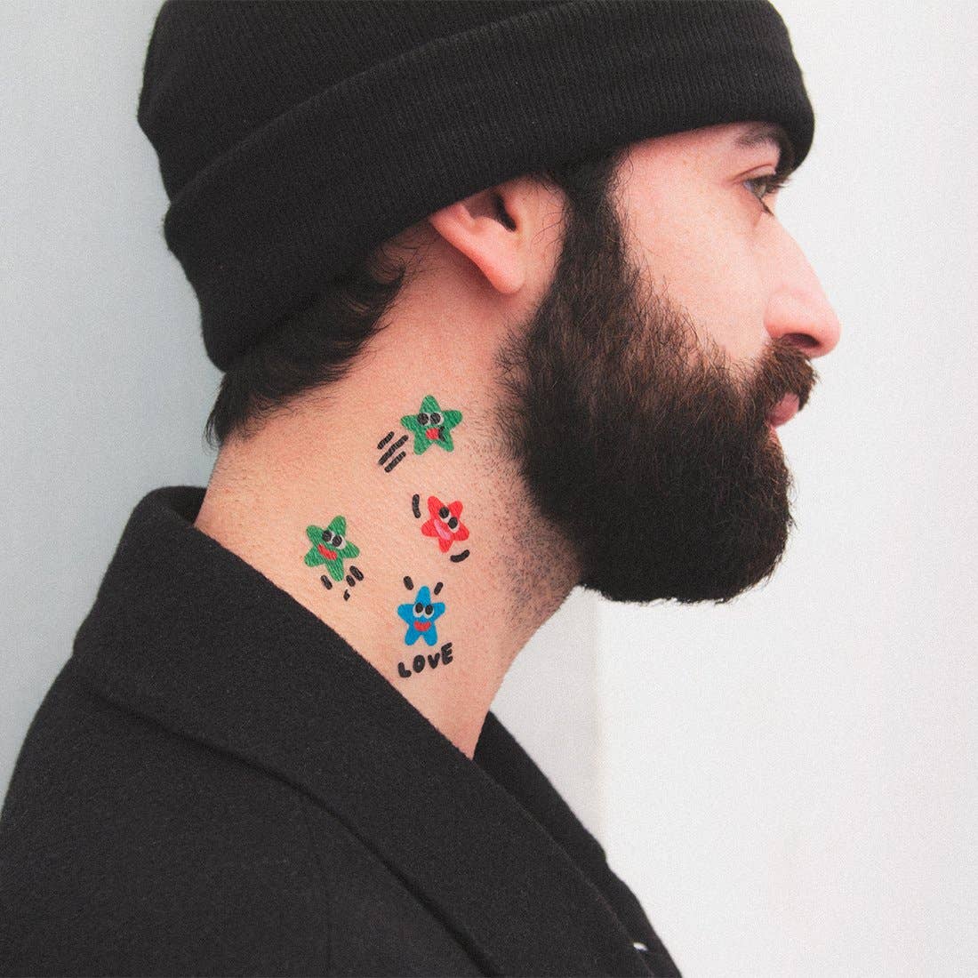 Tattoonie - TATTOO STARS Tattoo (verpakking van 2)