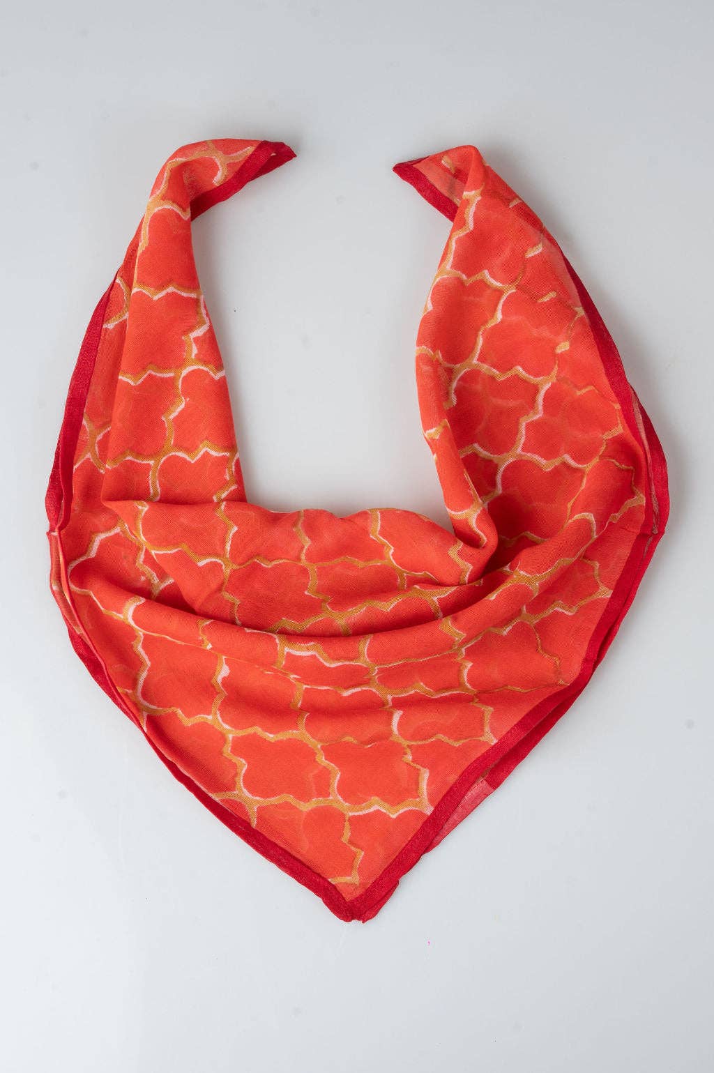 KORES ACCESSORIES - Rode & Gouden Bandana