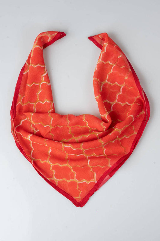 KORES ACCESSORIES - Rode & Gouden Bandana
