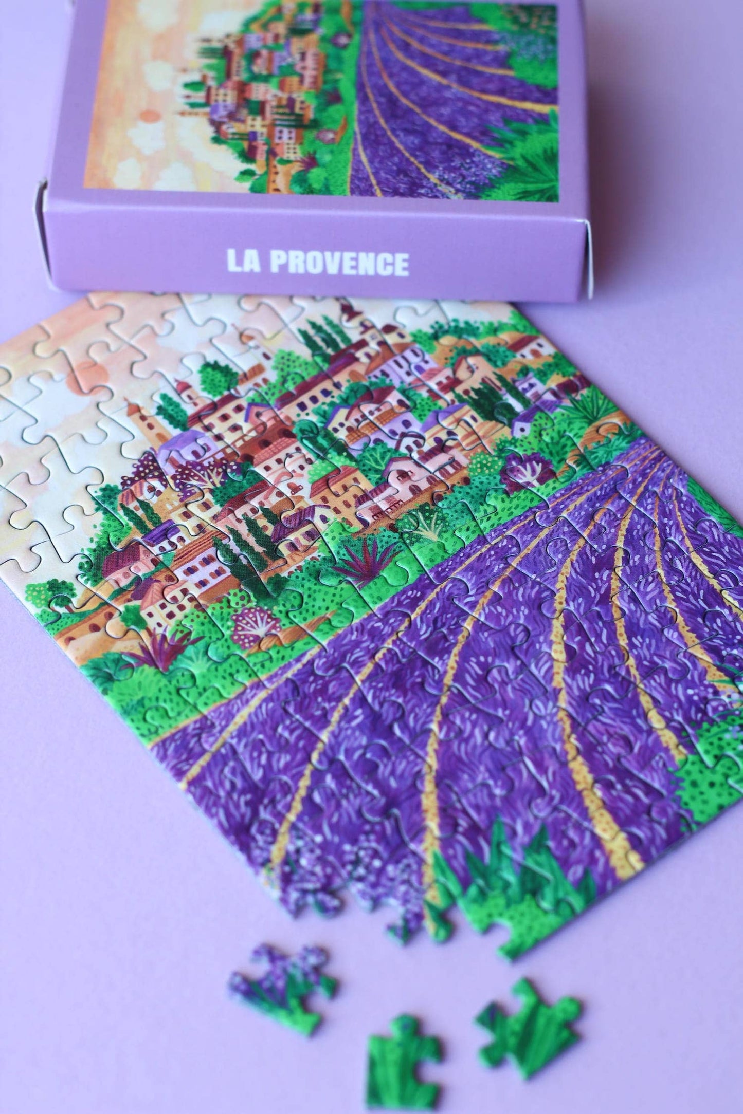 Piecely Puzzles - Mini-puzzel La Provence, 99 stukjes