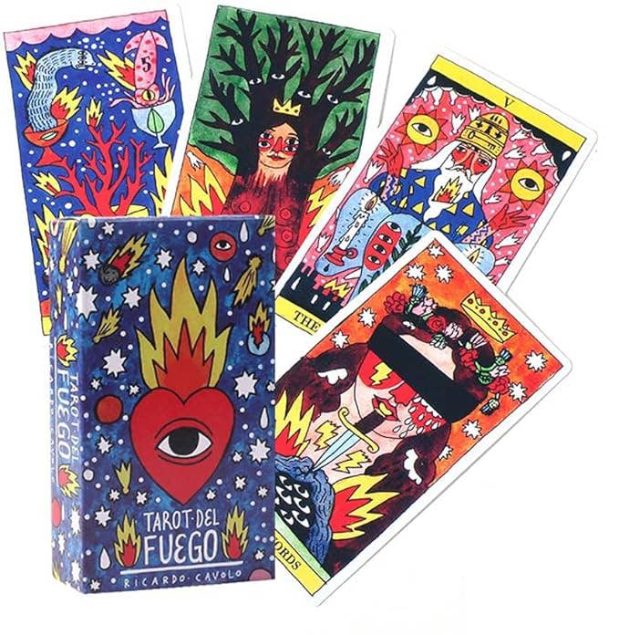Cardshouse - Tarot del Fuego-kaartspel van Fournier