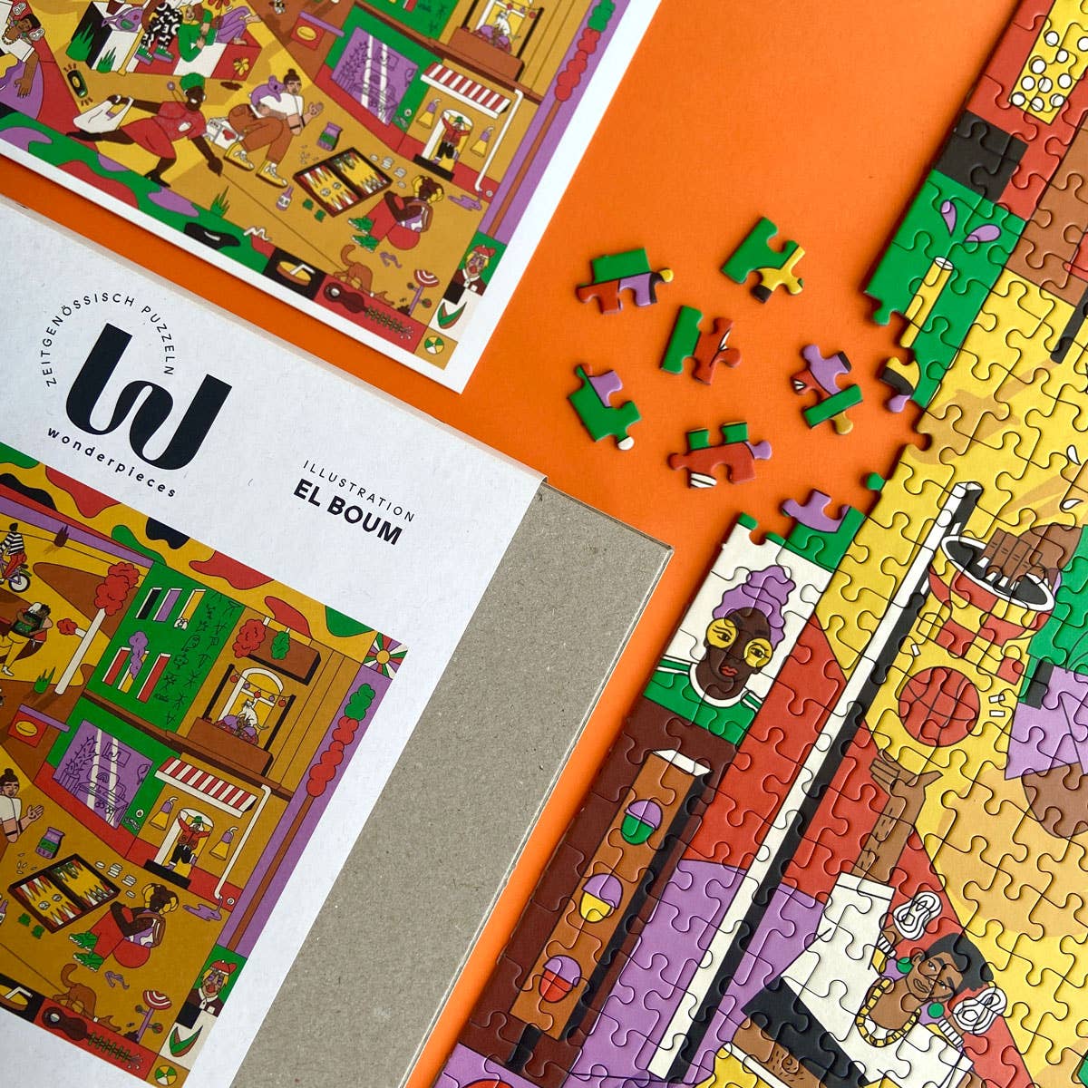 Wonderpieces - »Let's Cheer, We're Queer« puzzel | Illustratie EL BOUM