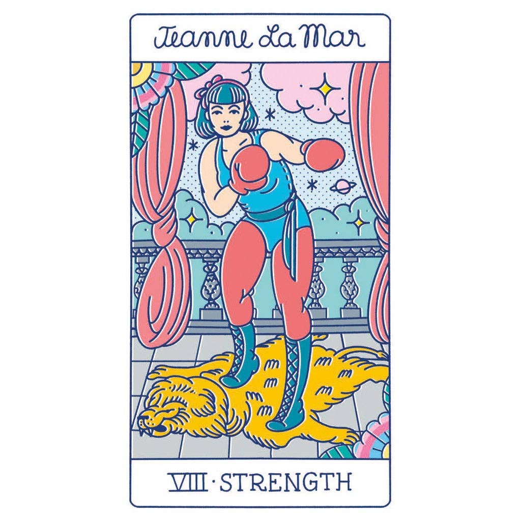 Cardshouse - Girl Power Tarotkaarten van Lo Scarabeo
