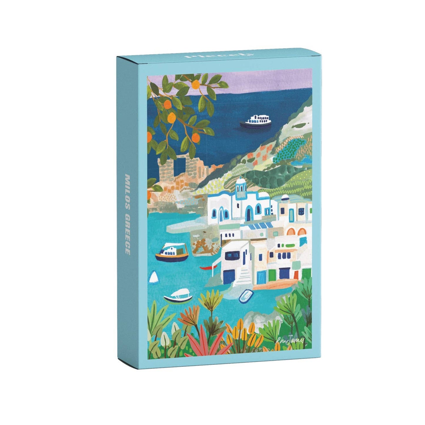 Piecely Puzzles - Milos Griekenland mini-puzzel, 99 stukjes