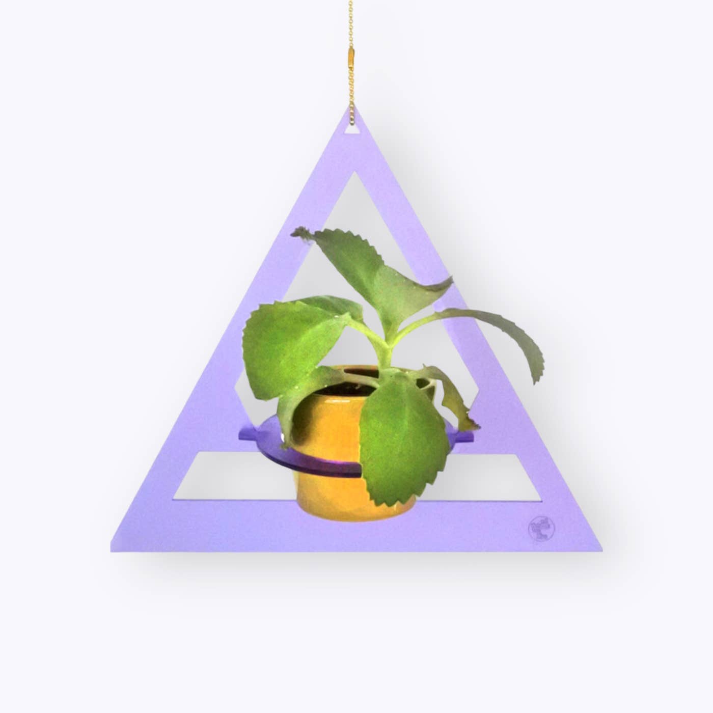 All Things We Like - Plantenhouder kunststof Driehoek Small-20cm