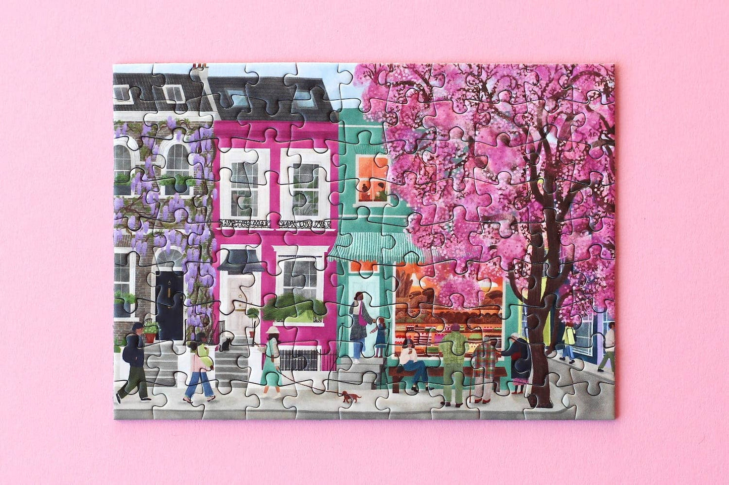 Piecely Puzzles - Mini-puzzel Notting Hill, 99 stukjes