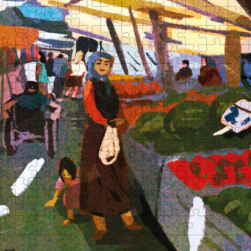 Wonderpieces - Puzzel 'Community Space' met illustratie van Ayşe Klinge