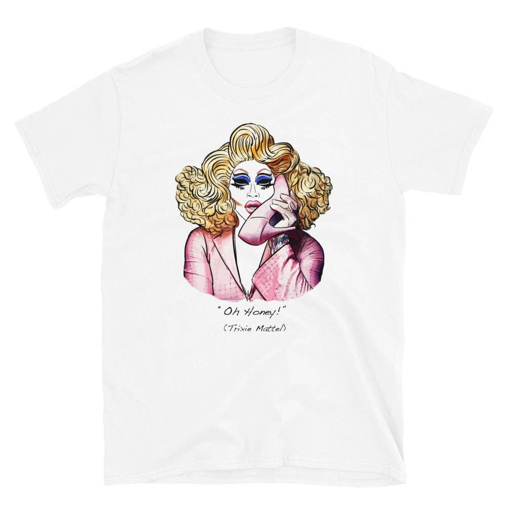 El loco del Pelo Rizo - Uniseks t-shirt Trixie Mattel, RuPaul: XL
