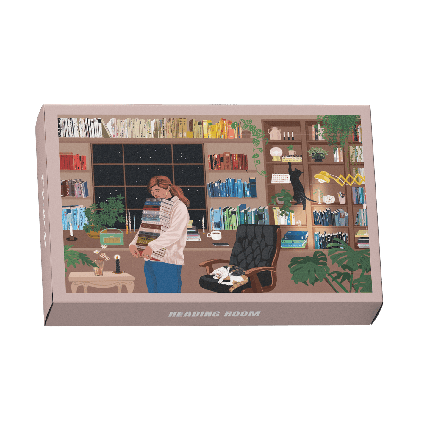 Piecely Puzzles - Mini-puzzel Leesruimte, 99 stukjes