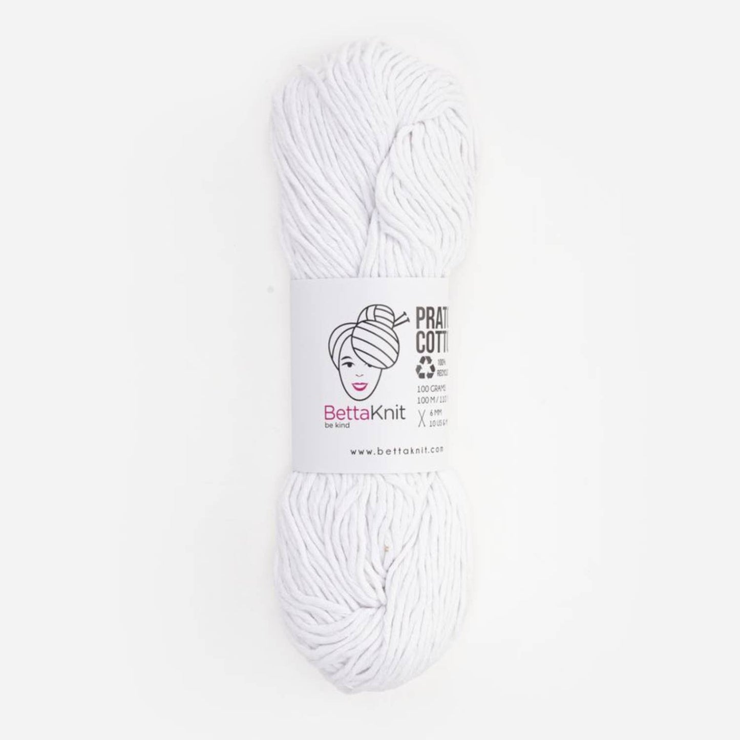 BettaKnit - Prato Cotton, katoengaren verkregen uit gerecycled afval: Blauw