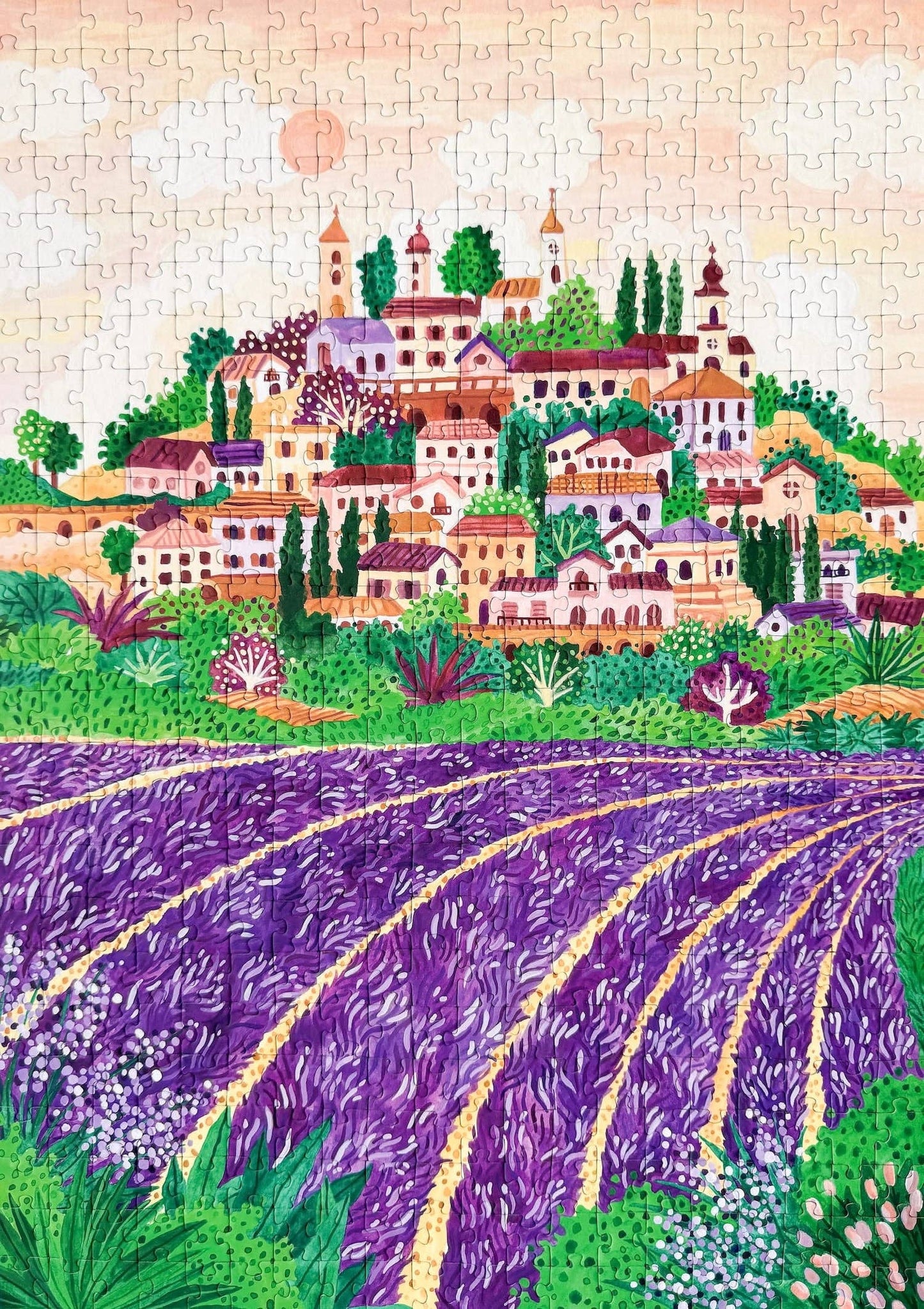 Piecely Puzzles - Puzzel La Provence, 500 stukjes