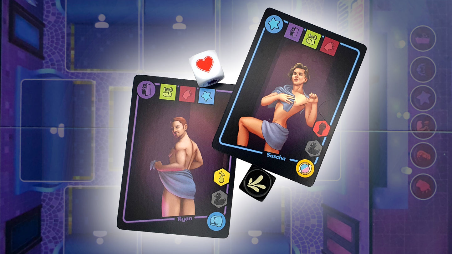 Gay Sauna the boardgame
