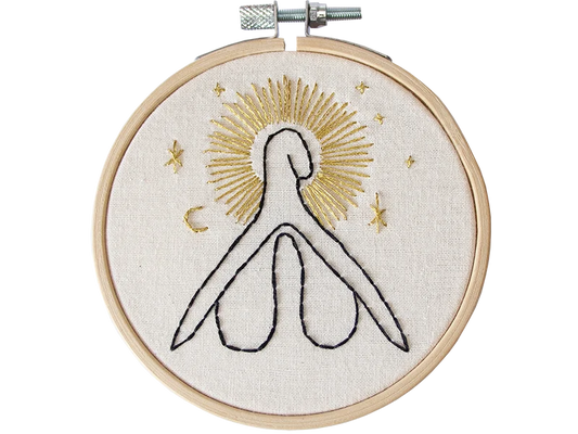 Holy Clit Embroidery Kit 10 cm