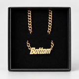 Bottom necklace - Gold