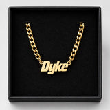 Dyke necklace - gold