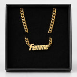 Femme necklace - Gold