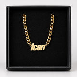 Icon necklace - gold