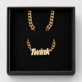 Twink necklace - Gold