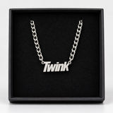 Twink necklace - silver